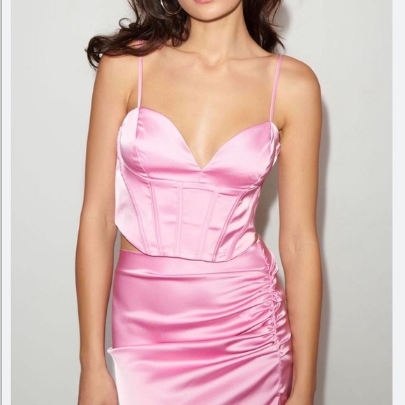 Dynamite satin corset top - Picture 2 of 3